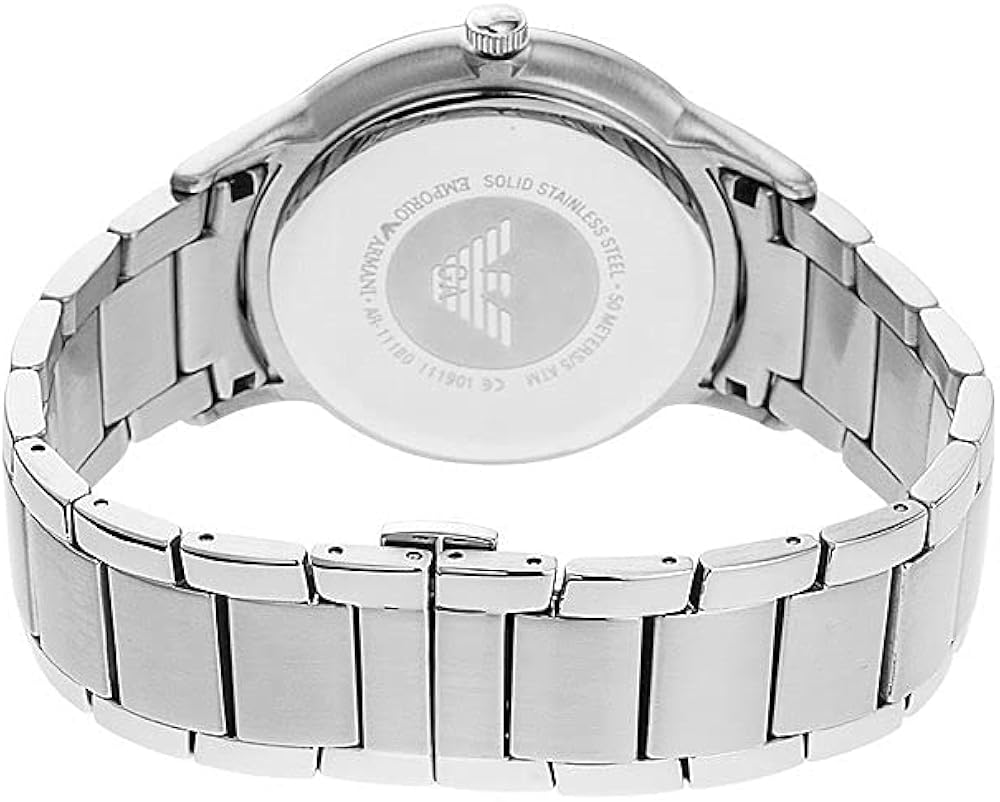 Emporio Armani Orologio da uomo con tre lancette Emporio Armani Orologio da uomo con tre lancette