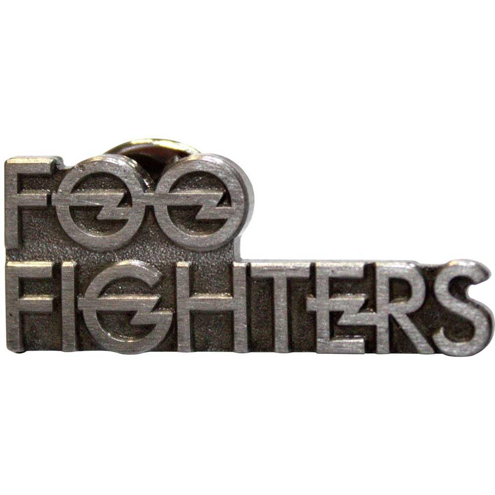 Foo Fighters Stacked Band Logo Pin Badge One Size