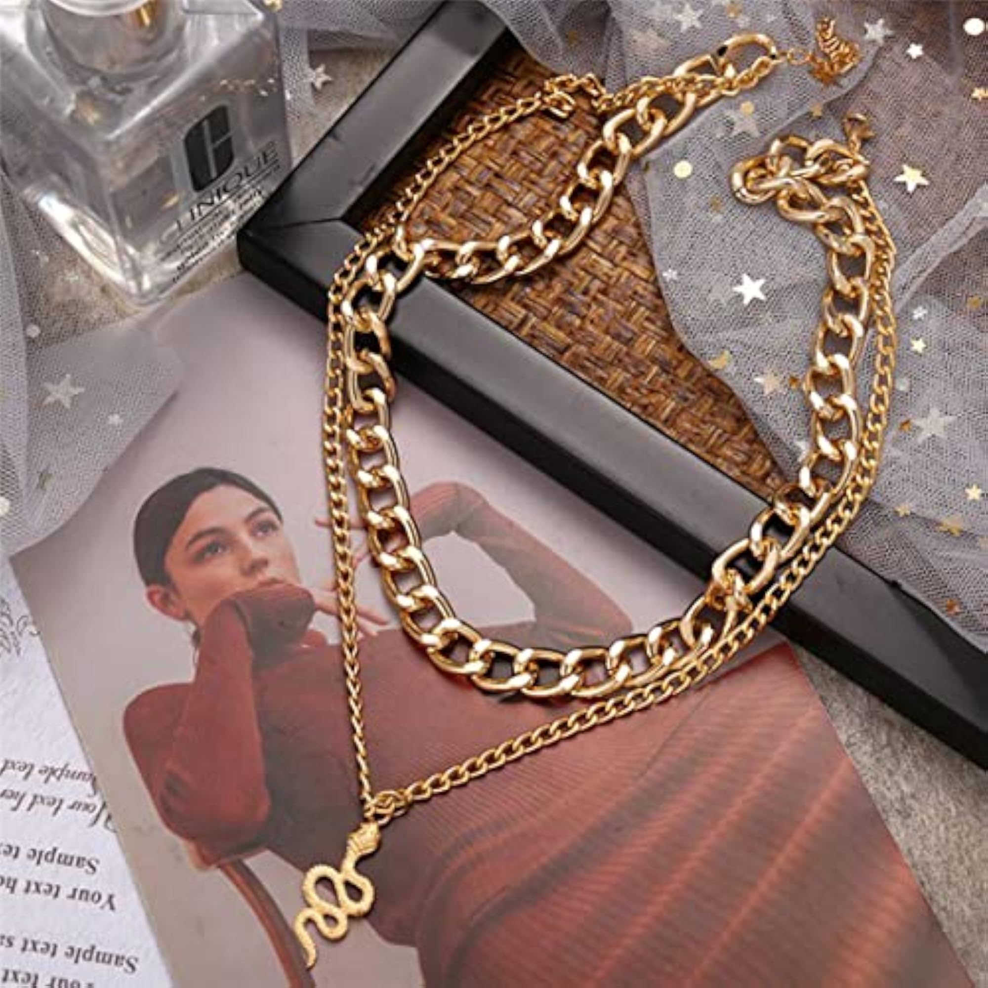 Snake Layered Necklace