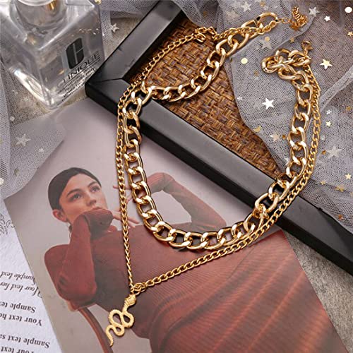 Snake Layered Necklace
