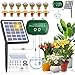 Produktbild Onherm Solar Bewässerungssystem Automatische Tropfbewässerung, Selbstbewässerungssystem 12 Timing Modi und 15M Tropfschlauch Solar Bewässerung für Indoor, Balkon, Garten, Topfpflanzen im Freien