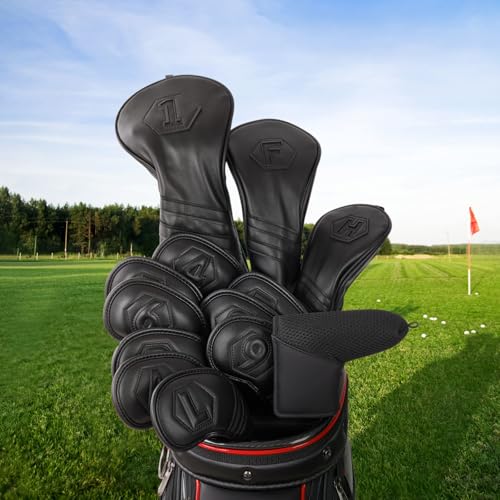 Housse de protection pour tête de putter de type Ping accessoire de golf noir léger