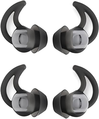 Miniatura 6 de Juego de 3 pares de puntas de silicona de repuesto SML en el oído