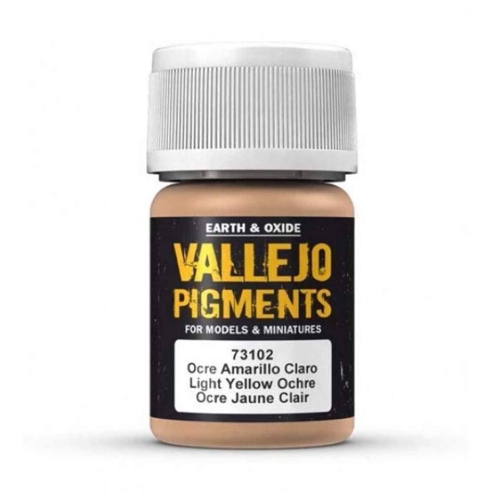 Vallejo 30 ml Pigments - Light Yellow Ocre