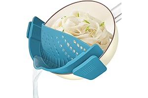 YEVIOR Clip on Strainer for Pots and Pans