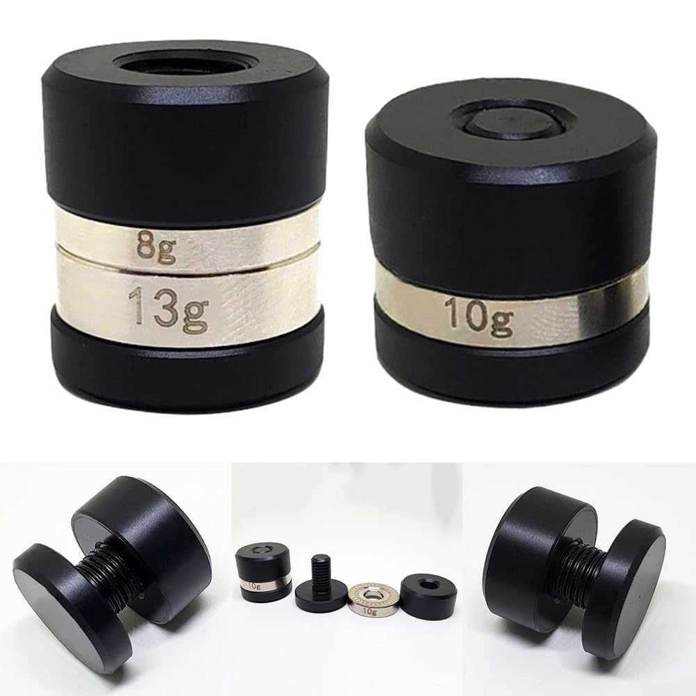 Anillo de peso para taco de billar, equilibrio DIY (13 g + 8 g)