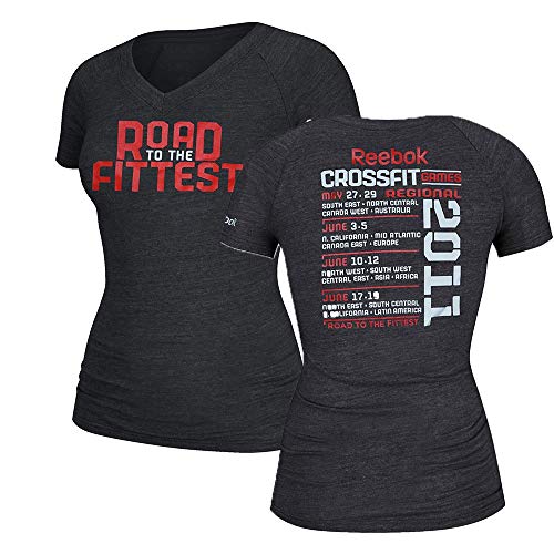 T-shirt Reebok 2011 Games pour femme stylée du crossfit au quotidien