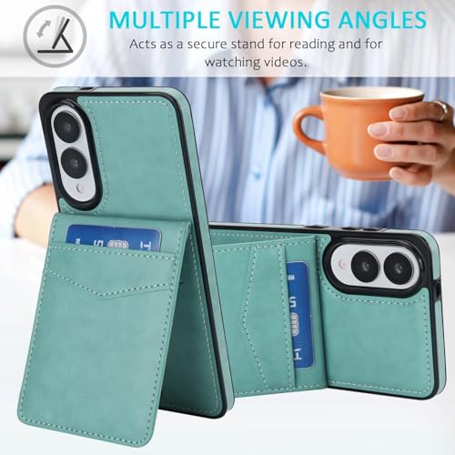 Coque portefeuille Samsung S25 Edge pour éviter les rayures d'écran et la perte de cartes
