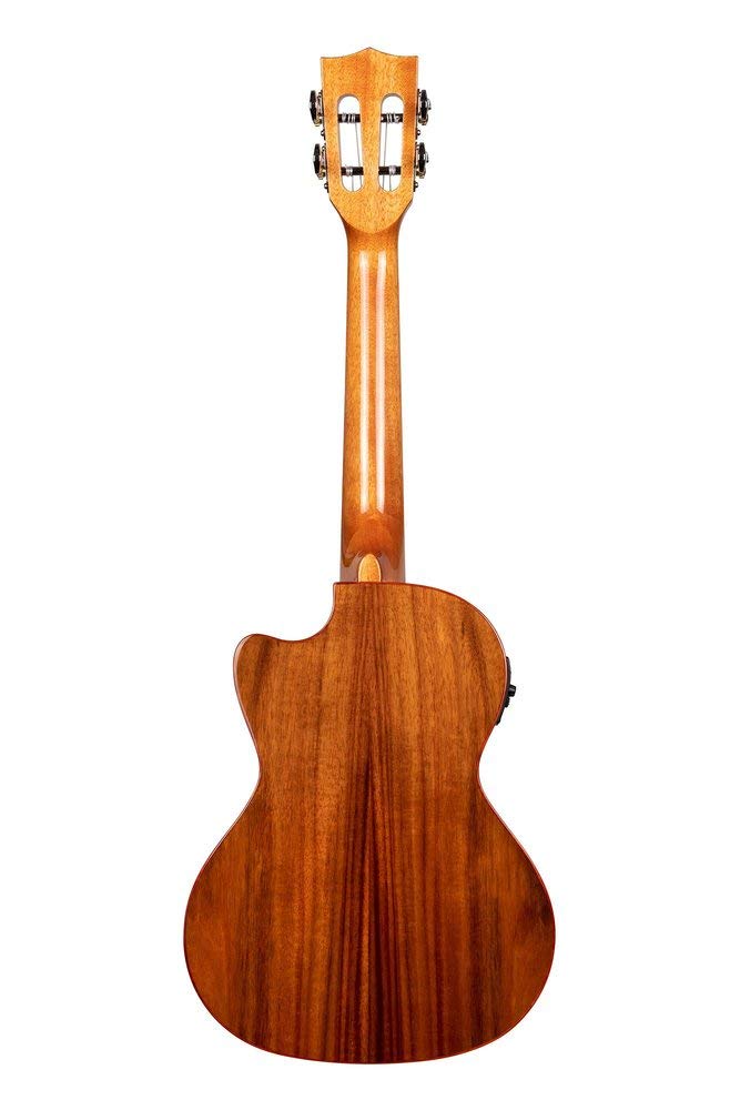 Kala ka ka ATP CTG C EQ Solid Cedar Top acacica Back – Ukulele tenore con Cut Away/Case