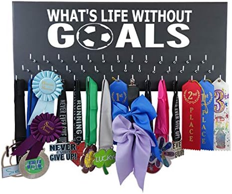 Running On The Wall Soccer Medal Holder