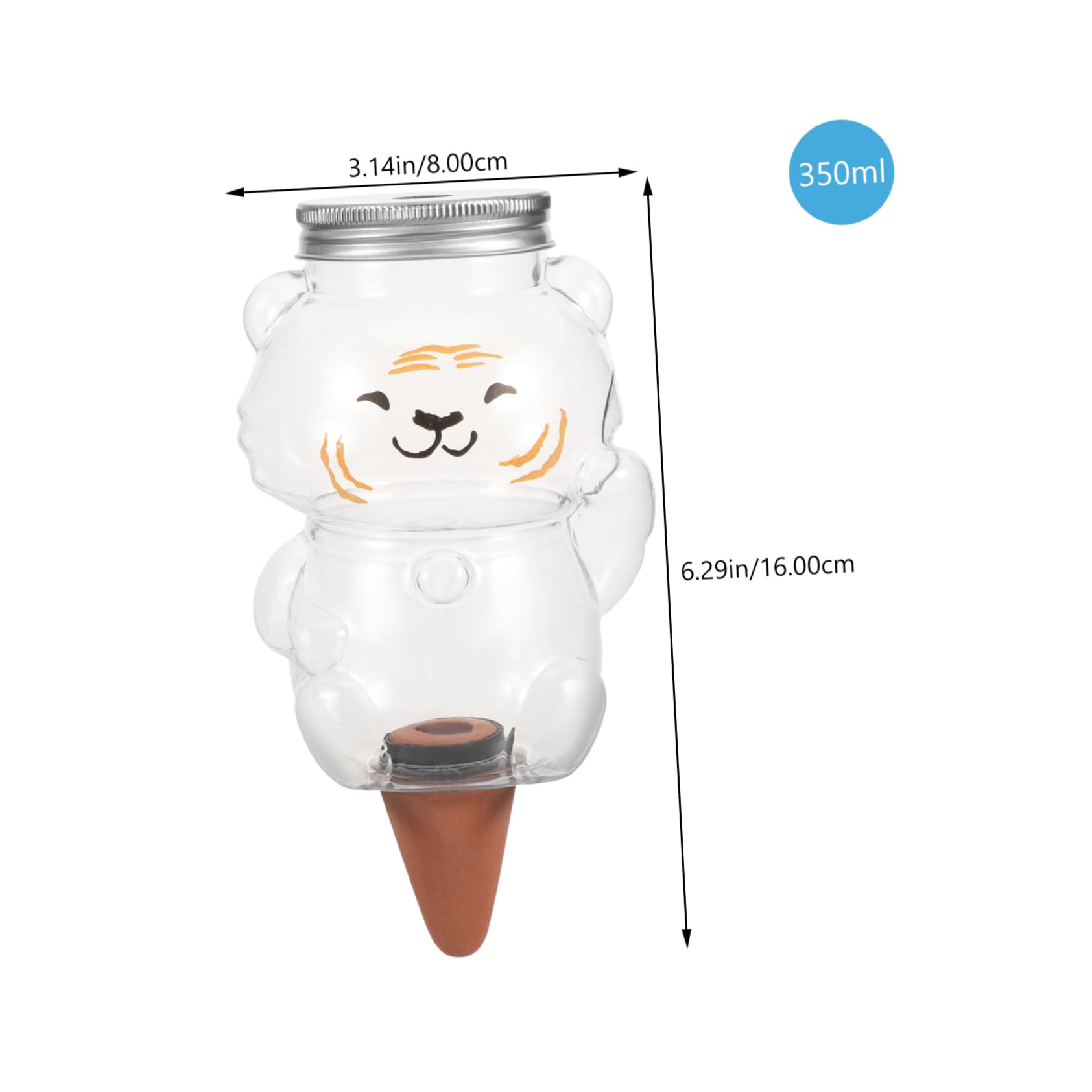 CIYODO 2Pcs Automatic Watering Device for Indoor Plants Self Watering Spikes Creative Design for Easy Plant Care Capacity Durable for Long Term Use