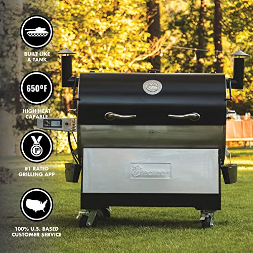 recteq RT2500 BFG Pellet Smoker Grill, WiFiEnabled Outdoor Grills