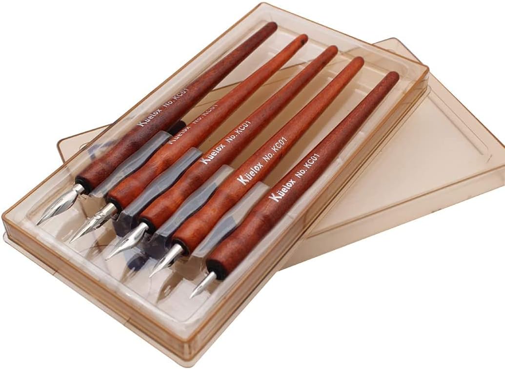 KABEER ART 5 Piece Comic Pro Anime Nib Professional Multicolor Drawing Kit Tools Set
