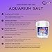 TradeGrade Premium Aquarium Salt – All-Natural Fish Care for Saltwater & Marine Tanks for 50 Gallons | Promotes Healthy Fish, Reduces Stress & Improves Gills – 15lb