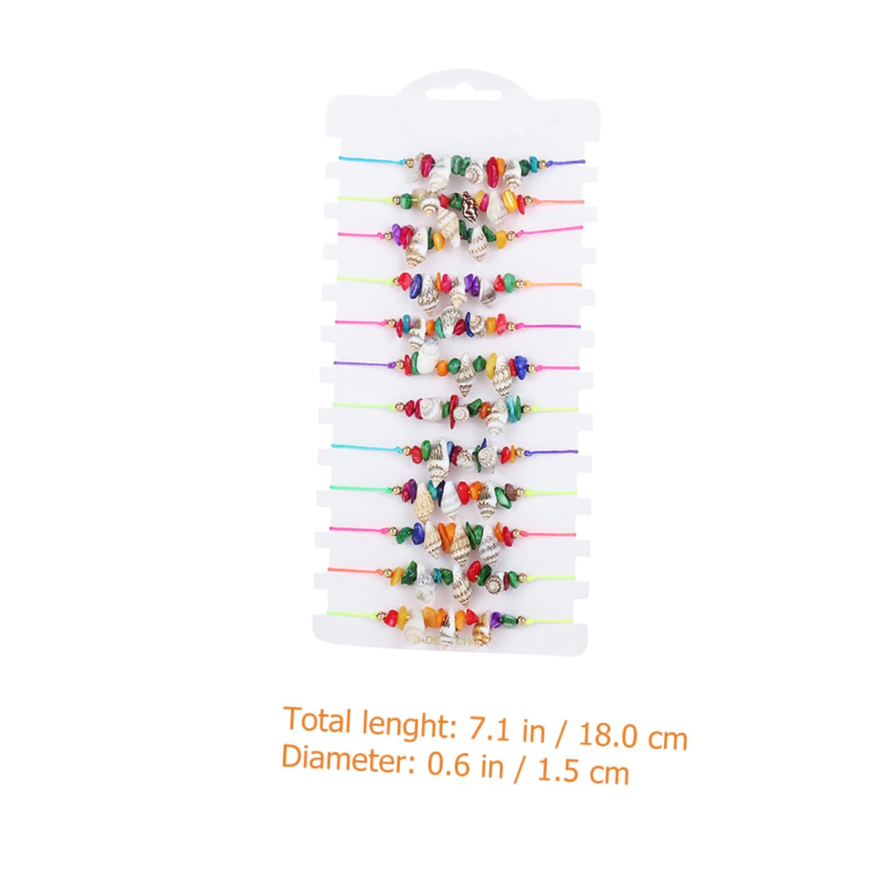 GALPADA 60piezas Pulseras De Para Mujer Tobilleras Ajustables De Verano Joyería De Playa Bohemia Para Amistad y Accesorios De Moda