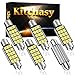 42MM Festoon LED Extremely Bright 578 211-2 LED Bulbs 480 Lumens 2835 Chipset Canbus Error Free Interior Car Lights License Plate Dome Trunk Courtesy 1.64" 42MM 41MM 211-2 569 578 6000K Xenon White 6