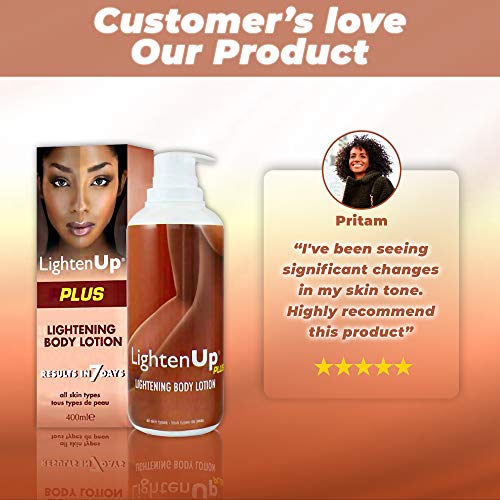 LightenUp-Skin-Lightening-Lotion-135-Fl-oz-400ml-Hyperpigmentation-Treatment-Fade-Dark-Spot-on-Body-Knees-Elbows-Hands-Underarms-with-Jamaican-Castor-Oil-and-Shea-Butter