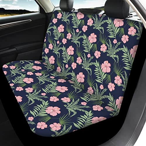 Image of Modysero Tropical Plants Print Car Seat Cover Full Set for Men Women Breathable Soft Full Coverage Auto Seat Covers Custom Elastic Easy Install Car Accessories for Car SUV Truck