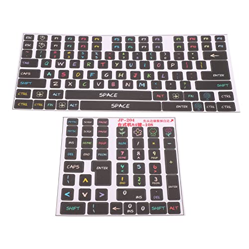 13 Calcomanías para Teclado de Laptop miniatura 4
