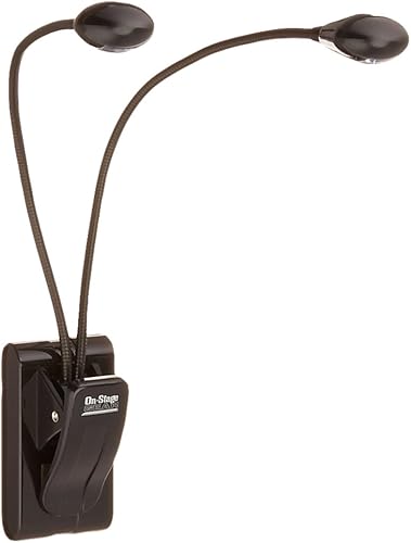 Miniatura 10 de On-Stage LED2224 - Luz de partitura recargable dual por USB