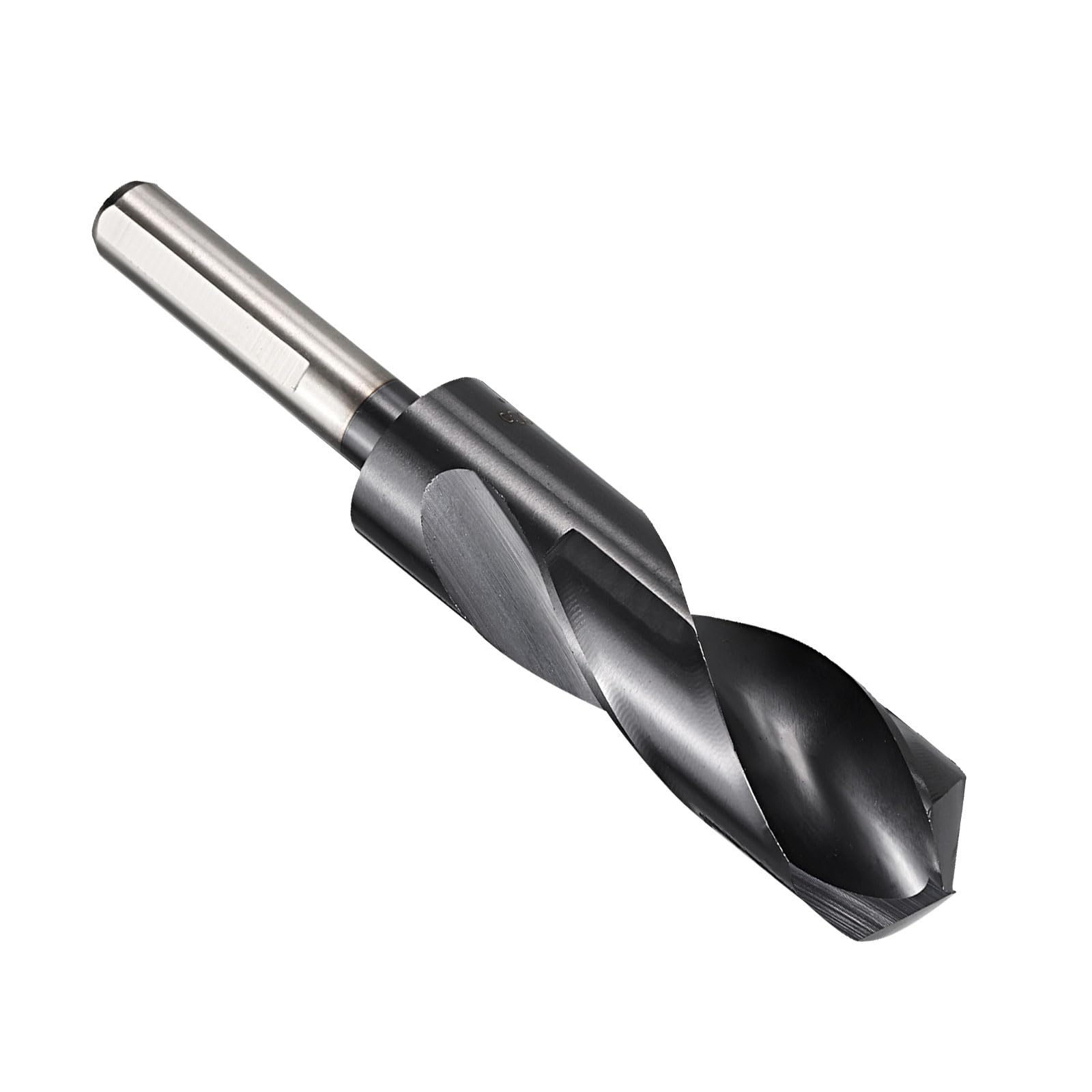 PATIKIL Punta per trapano da 2,5 cm, codolo ridotto M35 cobalto 5% HSS con rivestimento in nitruro di alluminio e titanio, punto di divisione a 135°, per metalli duri, acciaio inossidabile, taglio ad
