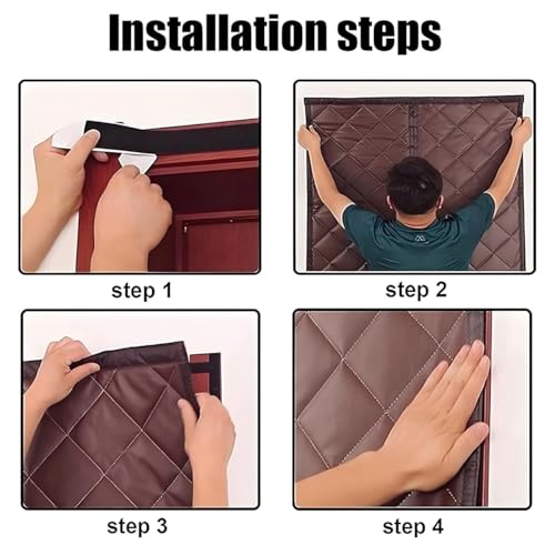 Rideau magnétique auto-absorbant pour isolation de cuisine - 8