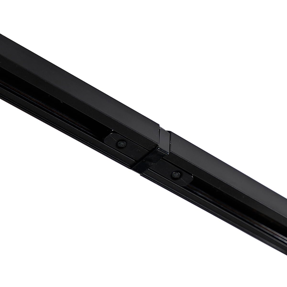 QAZQA Moderno Sistema de iluminación de riel inteligente negro monofásico 10 luces con WiFi GU10 - Iconic Jeana Aluminio/Acero/Plástico Alargada Adecuado para LED Max. 10 x 4.8 Watt
