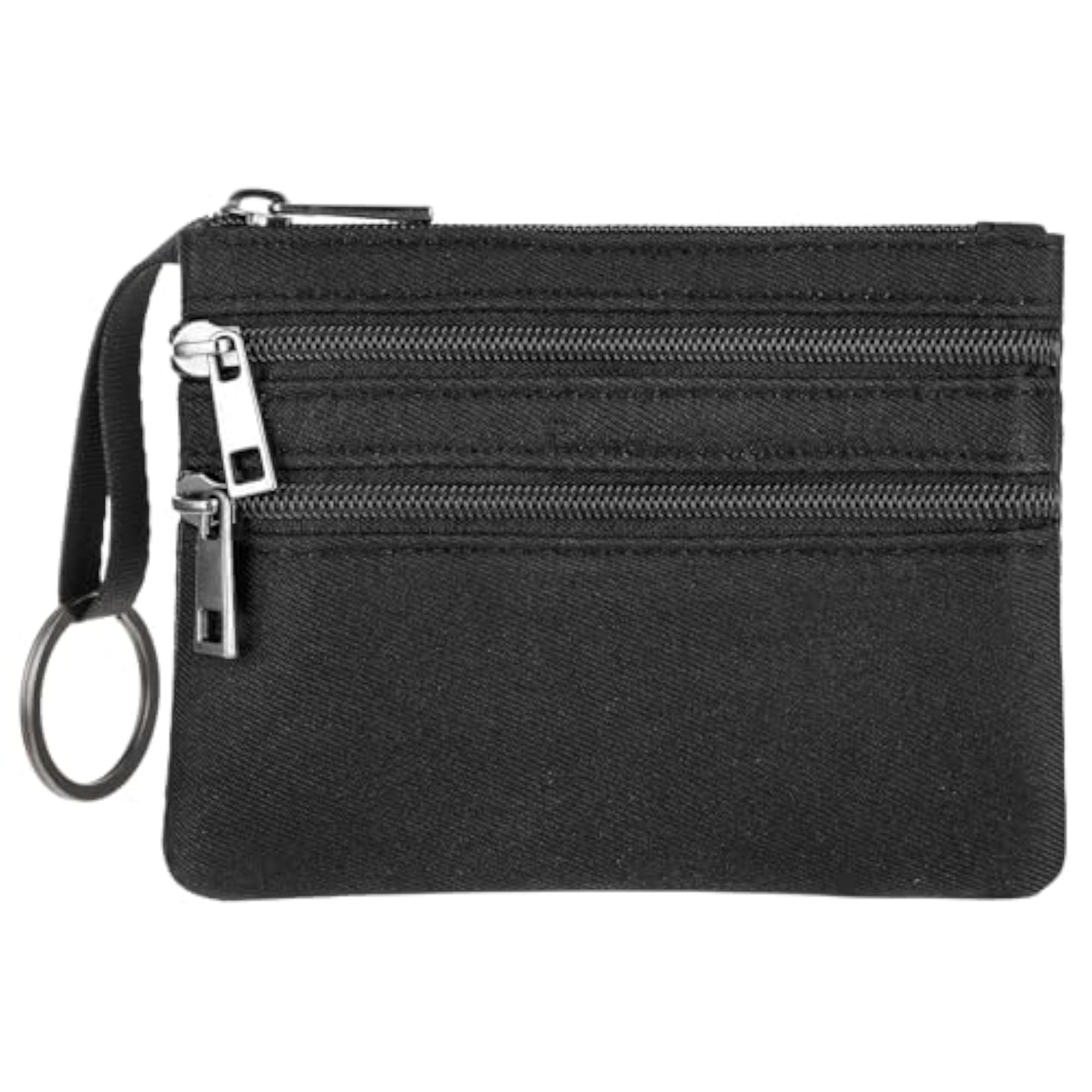Mini Change Pouch with Zip Key Ring