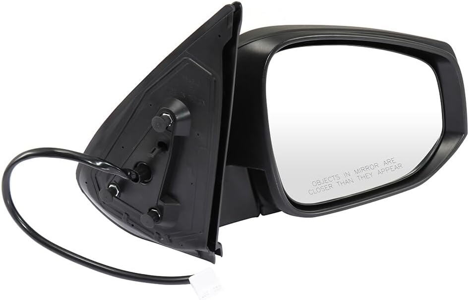 Passenger Side Black View Mirrors Fit for 2016 2017 2018 For Toyota Tacoma Power Adjustment Manual Folding Heated Exterior Mirrors