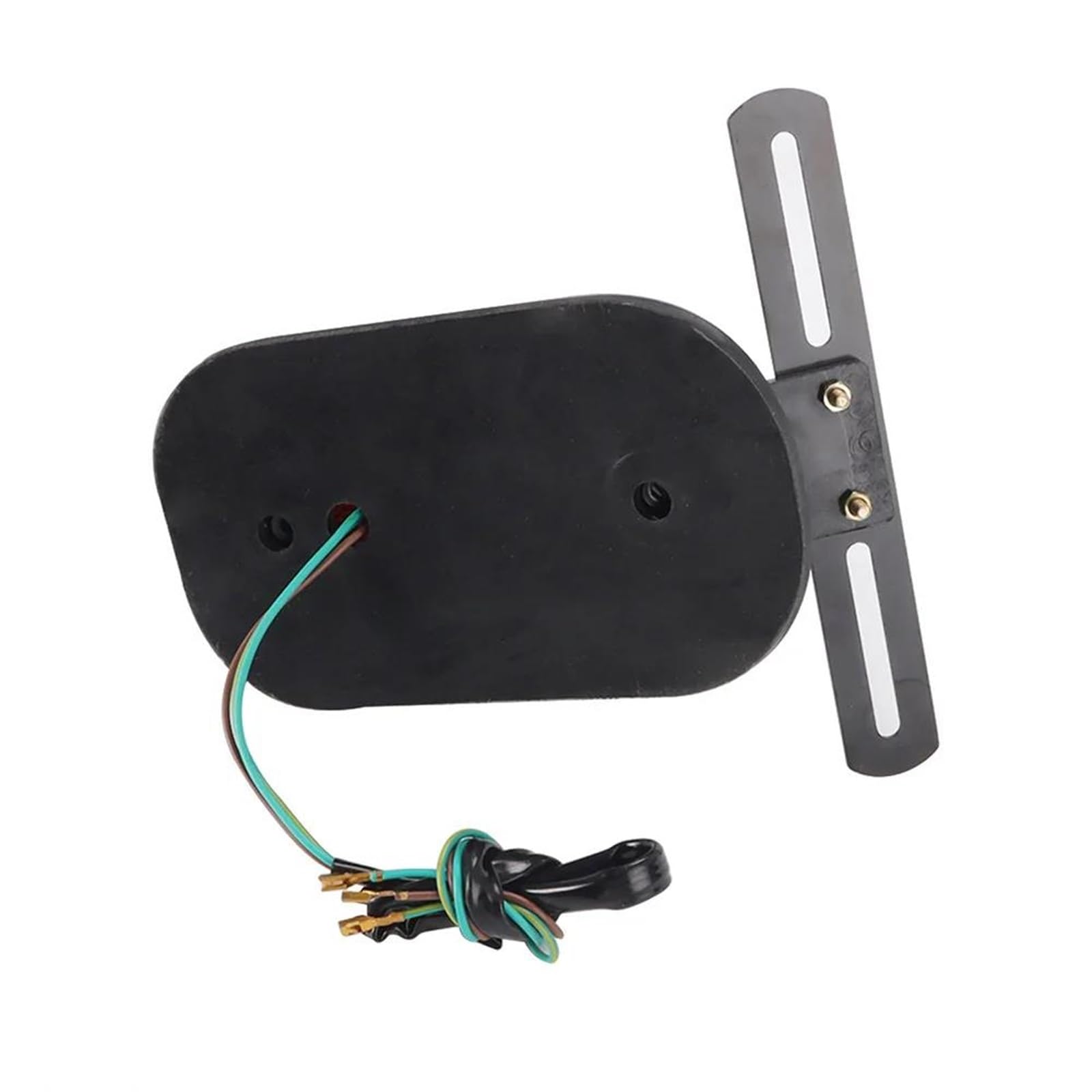 Moto Luce Luce Posteriore Per Motocicletta Con Teschio, Luce Freno, Targa, Per Suzuki Chopper, Per Cafe Racer, Fanale Posteriore Per Moto(Black)