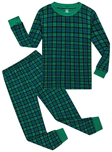 Image of KikizYe Girls Pajamas Set Kids Long Sleeve PJs Cotton Jammies