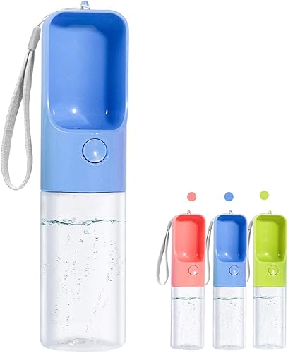 Miniatura 8 de Sofunii  Botella de agua para perro para caminar, portátil de viaje, taza de agua para mascotas, dispensador de platos, hecho de material de grado