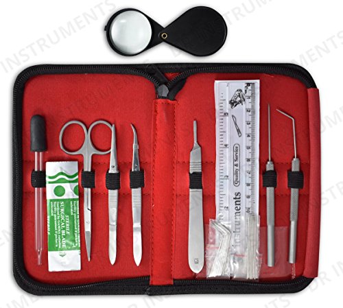 Dr Instruments Plant Study & Plant Research Kit, 22 Pc - Botany Dissection Kit For Lab And Field Study #TOP1
