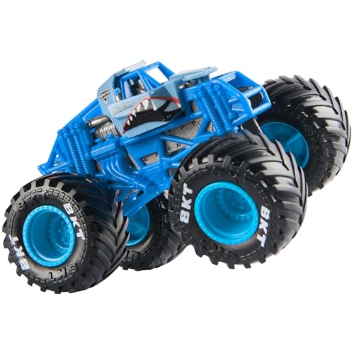 Image of Monster Jam, Official Megalodon Monster Truck, Die-Cast Vehicle, 1:64 Scale, Kids Toys for Boys Ages 3 and up