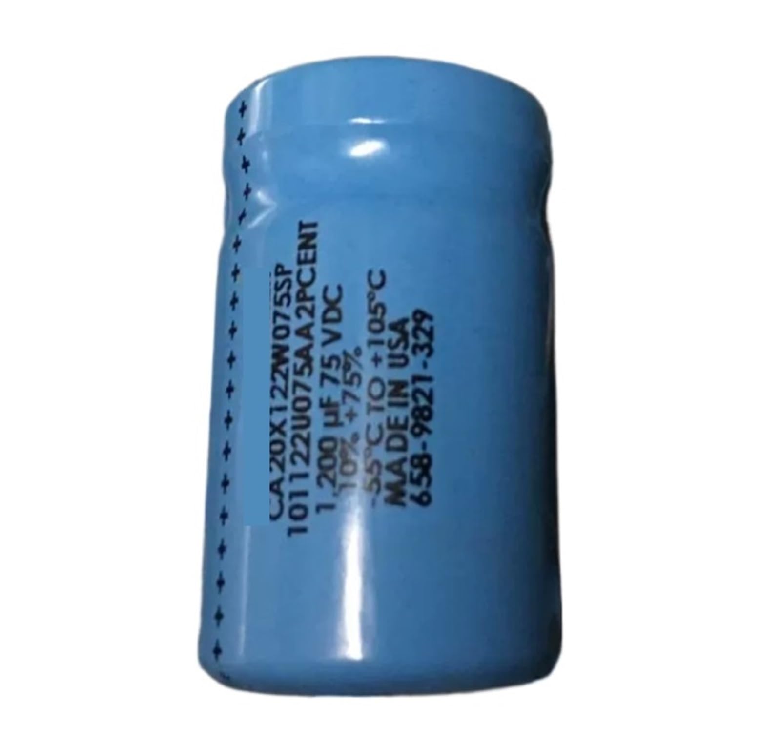 KSZHZYMGX CA20X122W075SP 101122U075AA2PCENT 1200UF 75V DC CA20 electrolytic capacitor 35 * 55MM