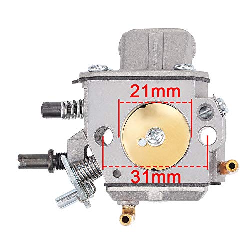 Hayskill MS390 MS290 MS310 Carburetor with Air Filter Fuel Line Repower Kit for Stihl MS290 MS310 MS390 029 039 Chainsaw Carb Replace 1128 120 0625