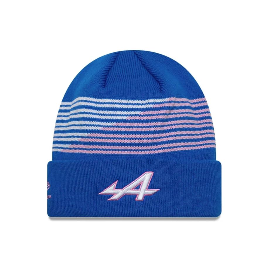 Bonnet Alpine F1 Team extensible contre le froid pour supporter l'écurie avec style