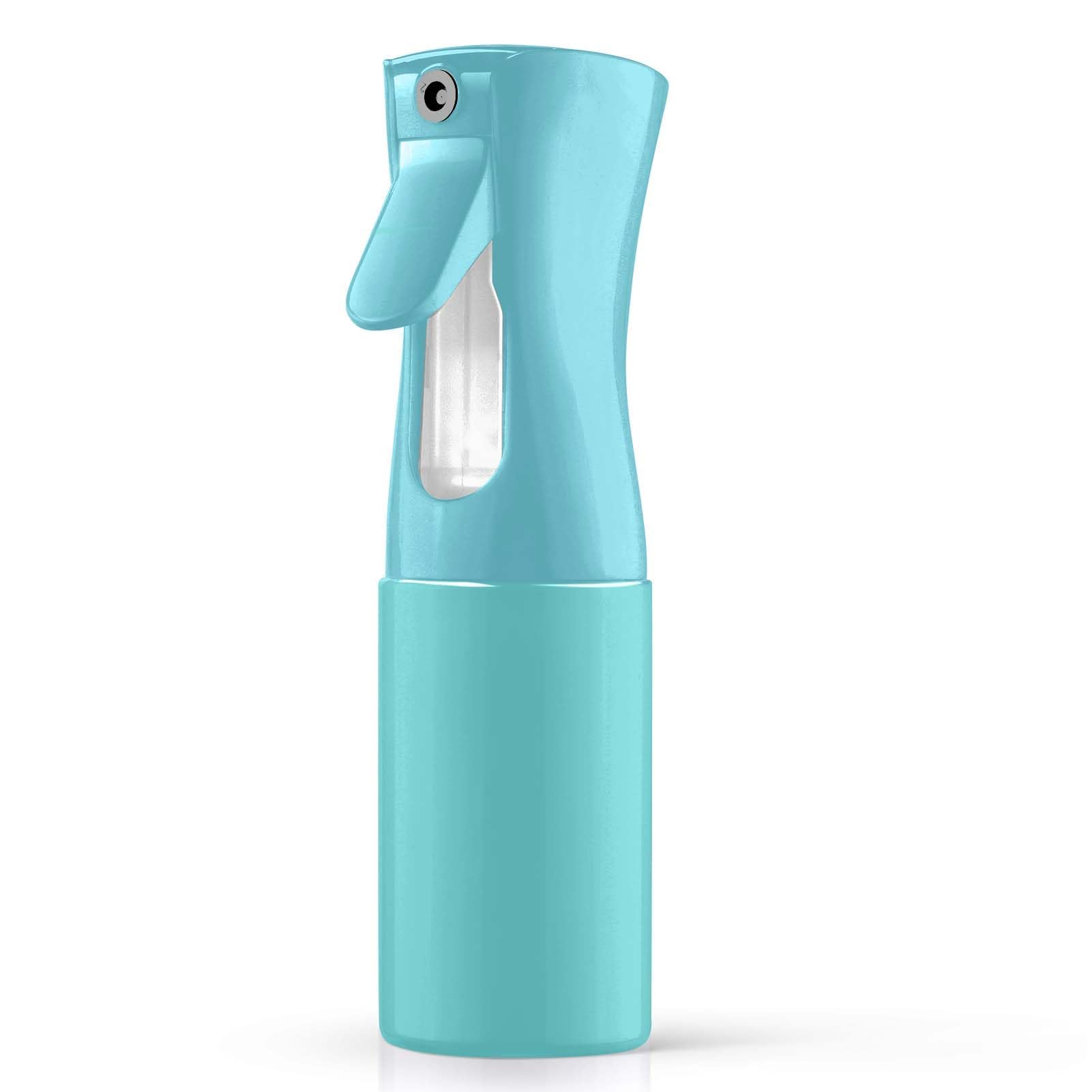 URAQT Sprühflasche, 200 ml Zerstäuber Sprühflasche Haare Klein, Salon Wasserspray Spray Bottle Hair, Wassersprühflasche Sprühflaschen für Frisuren, Pflanzen, zum Putzen (200 ml – Hellblau)