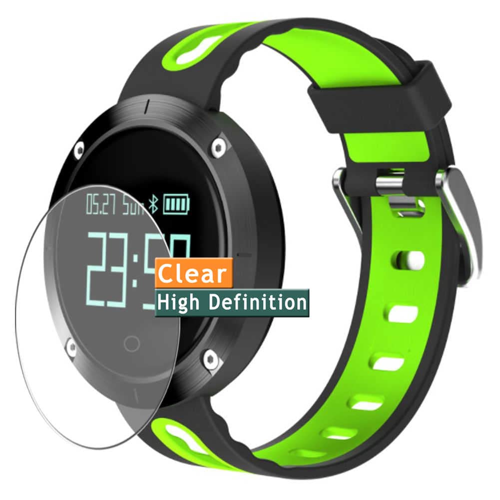 Vaxson 3-Pack Screen Protector, compatible with Smartwatch smart watch DM58, TPU Guard Film Protectors Sticker [NOT Tempered Glass] New