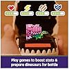 BITZEE, Jurassic World Interactive Dinosaur Toy with 25 Dinosaurs Inside, Reacts to Touch, Pods Connect & Interact, Digital Pet Gifts & Stocking Stuffers for Kids #3