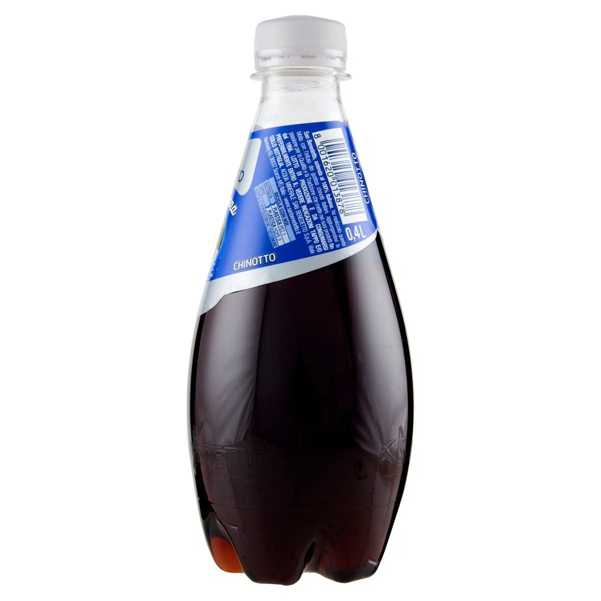 San Benedetto Chinotto Passione Italiana Lot de 24 flacons de soude 100 % italienne en PET 40 cl