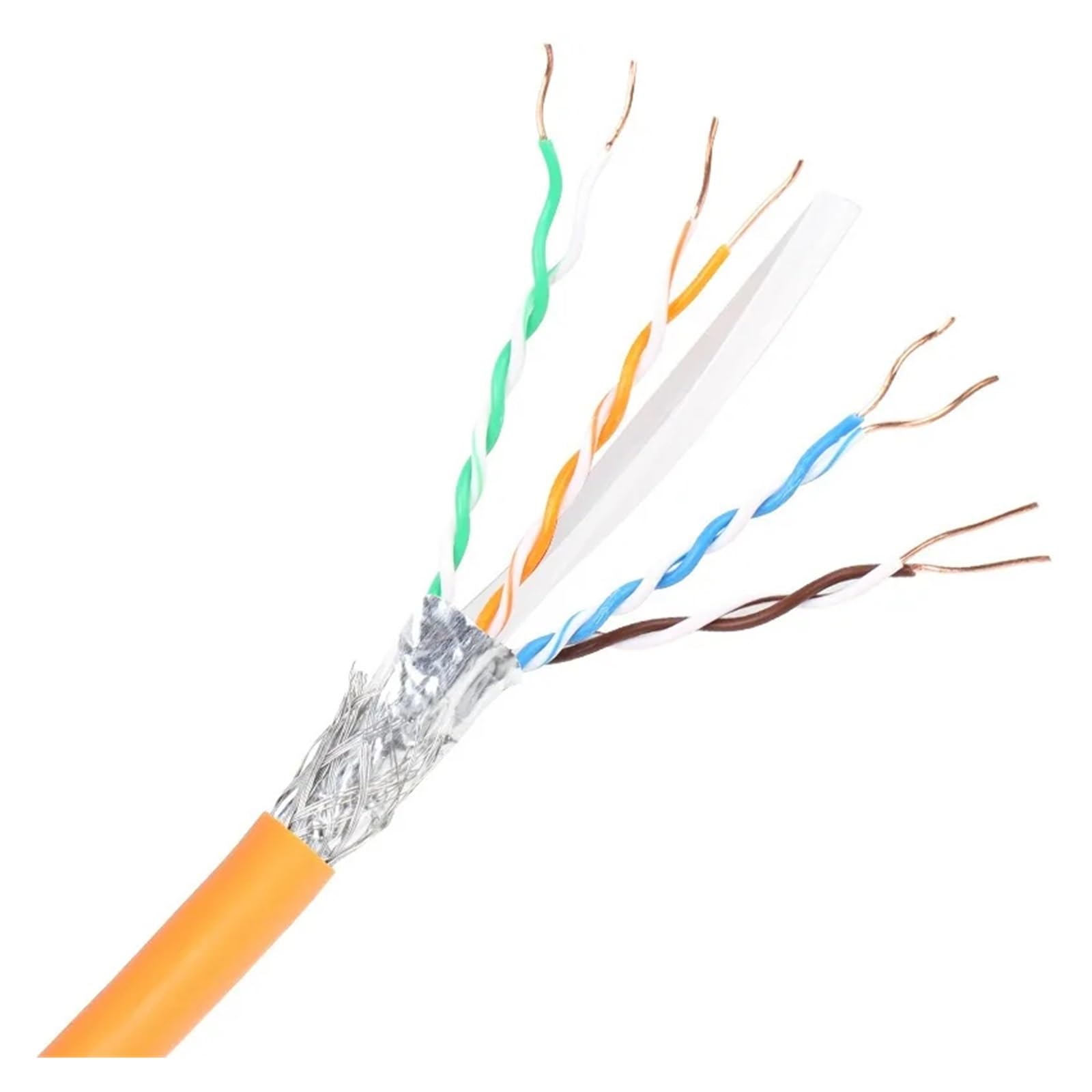 Cavo Di Rete Per Posa Da Esterni UTP In Rame Puro 1Gbps Matassa - Foto 4