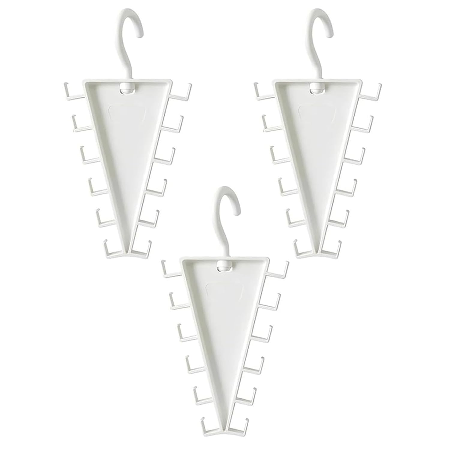 V Shaped Sided Hanger, V-Shaped Double-Sided Closet Organizer Hanger (3pcs)