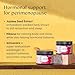 Wile Stress Relief Drink Mix for Women - Perimenopause Hormonal Support Herbal Supplements with Ashwagandha, Schisandra Berry, Calming Hibiscus, Acai & Goji Berries for Anxiety Relief, Hormone Balance