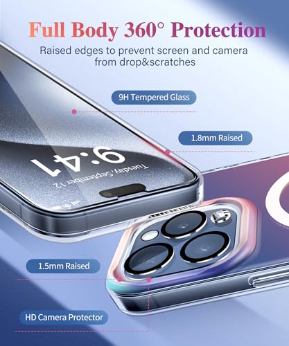 Coque iPhone 15 Pro Max premium au fini mat résistant aux chocs