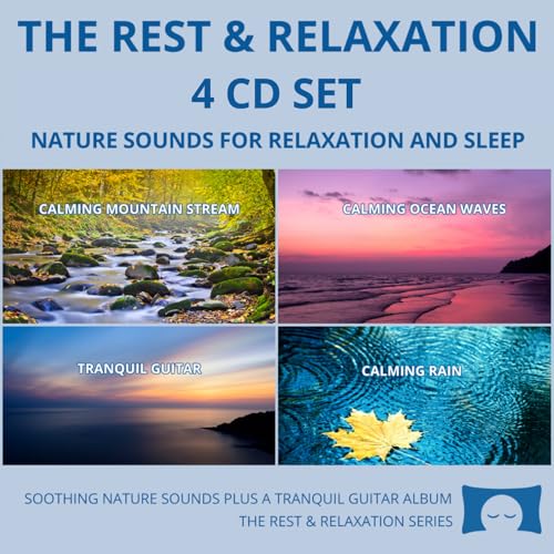 Relaxing Nature Sounds 4 Album Set - for Meditation, Relaxation and Sleep - Nature's Perfect White...