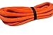 QIQU Kinetic Recovery & Tow Rope Heavy Duty Vehicle Tow Strap Rope for Truck ATV UTV SUV Snowmobile and 4x4 Off-Road Recovery 3 Size to Choose(1/2’’/3/4’’/1’’) 3 Color (1/2''x20', Orange)