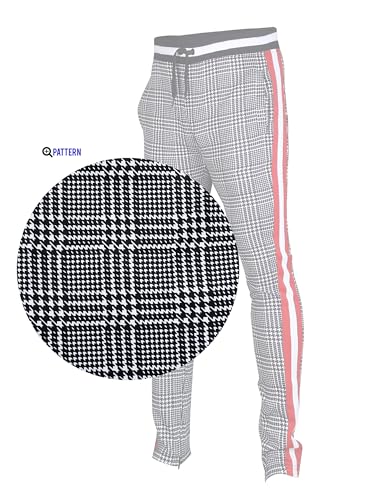 Image of SCREENSHOT Screenshotbrand Mens Hip Hop Slim Fit Track Pants - Athletic Jogger Bottom with Side Taping