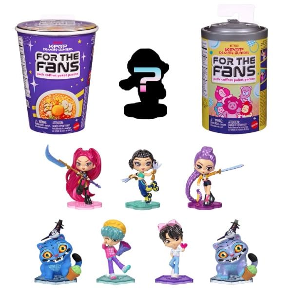 Mattel Kpop Demon Hunters Collectible 4-inch Figure (Styles May Vary)