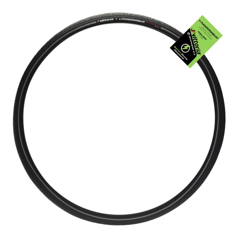 Cubierta City E-Randonneur neg - 50-622/700X48c Rigid Refl G2